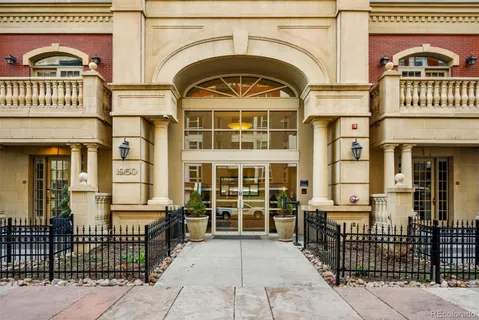 a view of a large building with a lot of windows