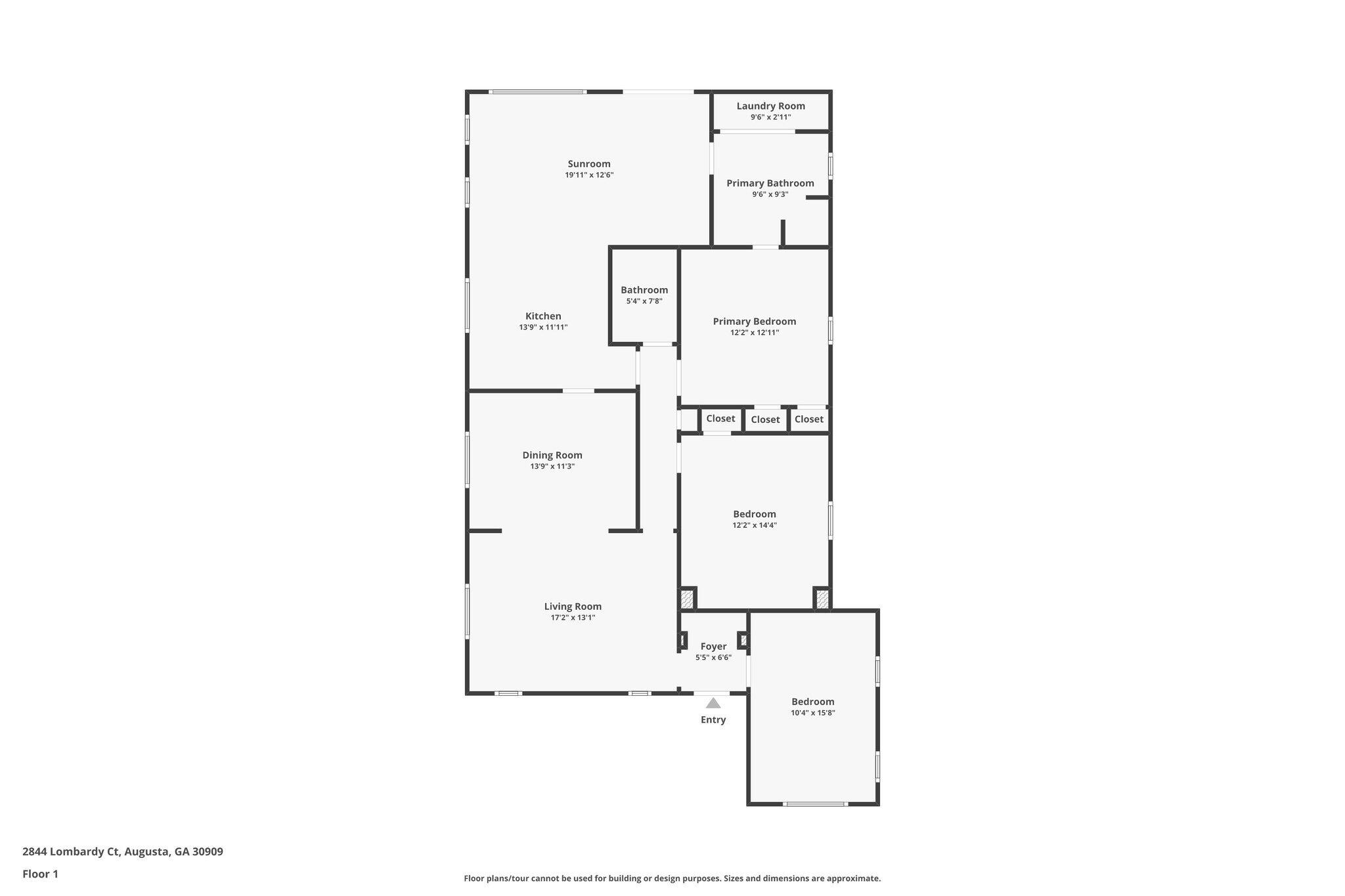 2844 Lombardy Court Augusta, GA 30909 - Photo 31 of 31 Floor Plan (1)