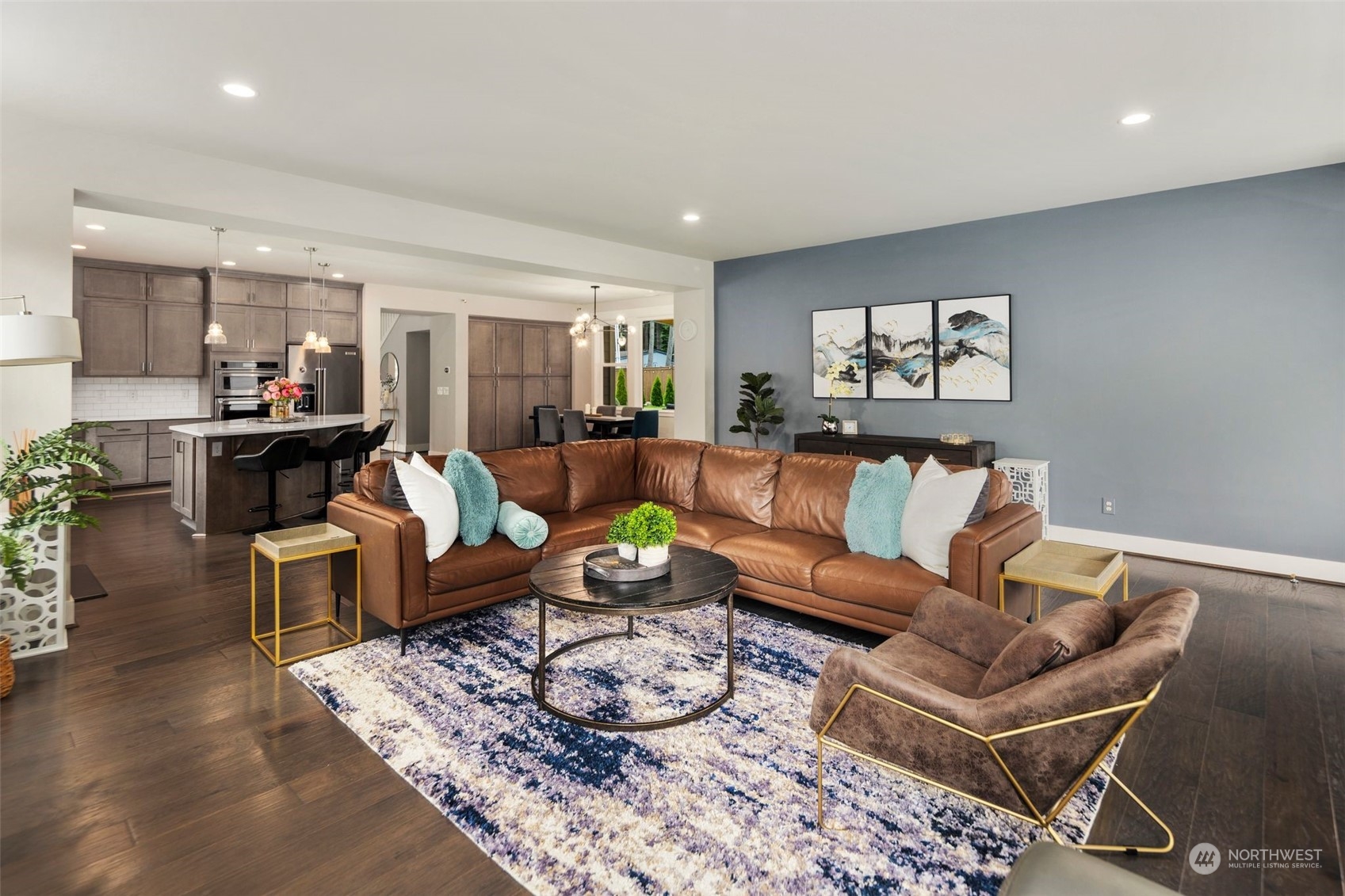 16025 Southeast 144th Street Renton, WA 98059 - Photo 16 of 40 a living room with furniture a flat screen tv and a window