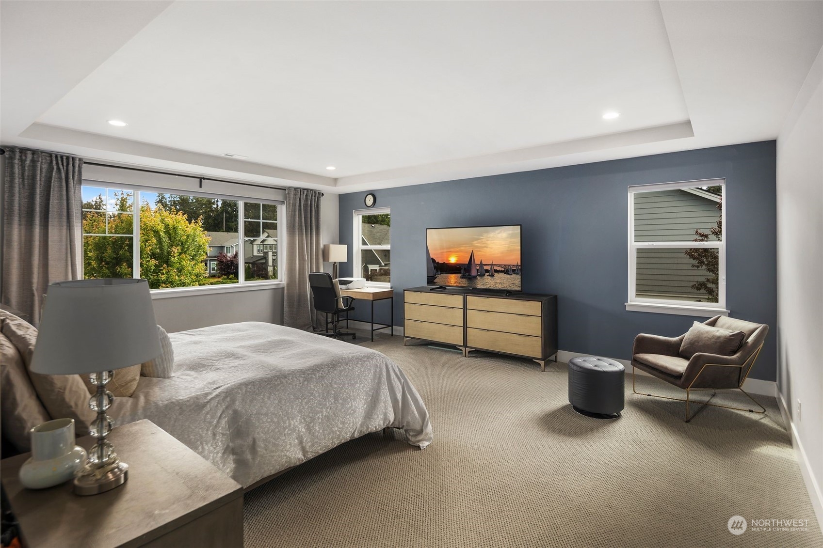 16025 Southeast 144th Street Renton, WA 98059 - Photo 34 of 40 a bedroom with furniture and a window