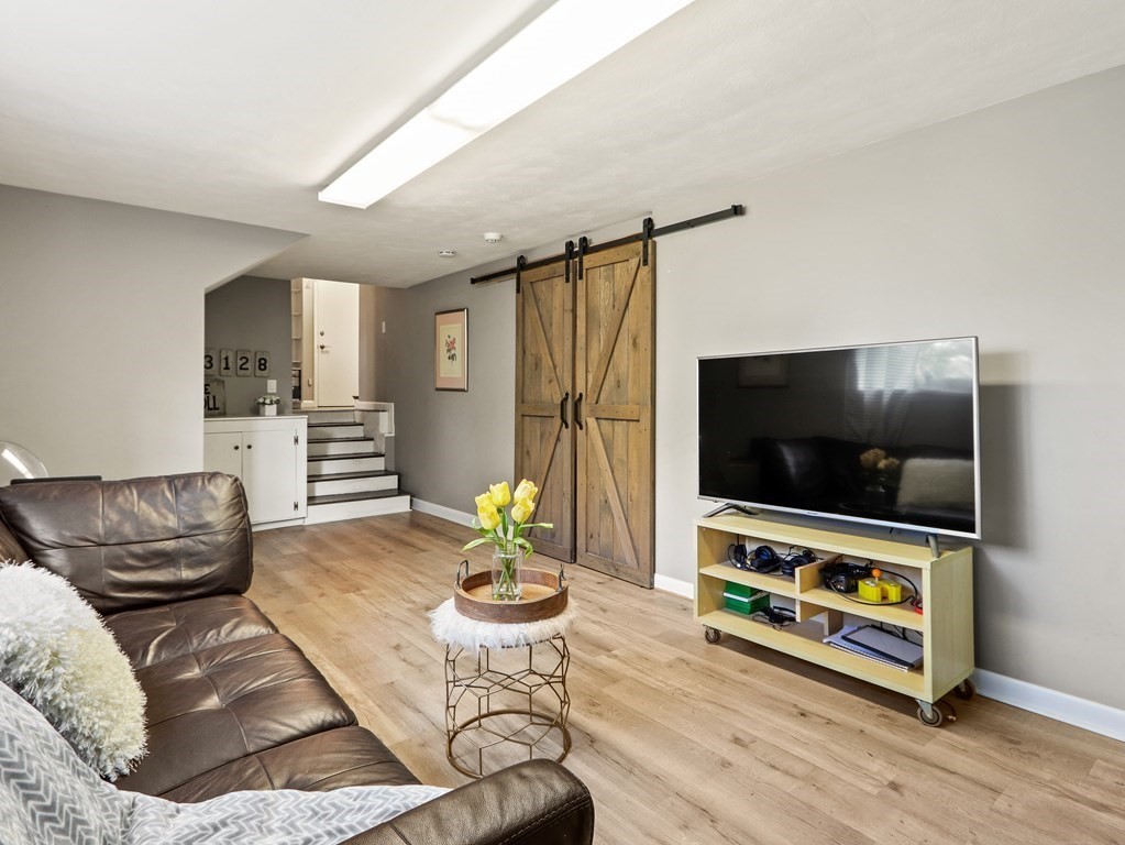 20 Woodbine Circle Needham, MA 02494 - Photo 23 of 34 a living room with furniture and a flat screen tv