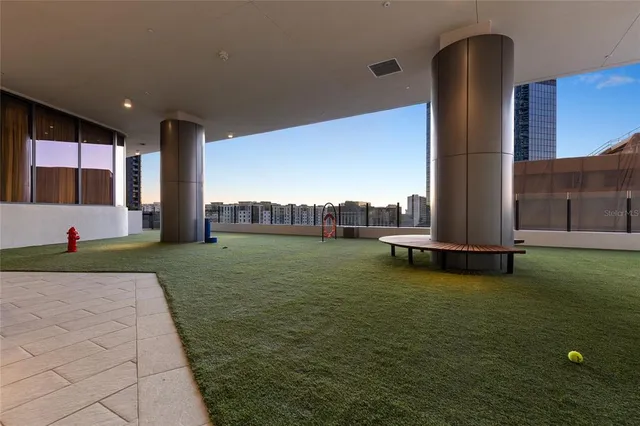 a view of front door