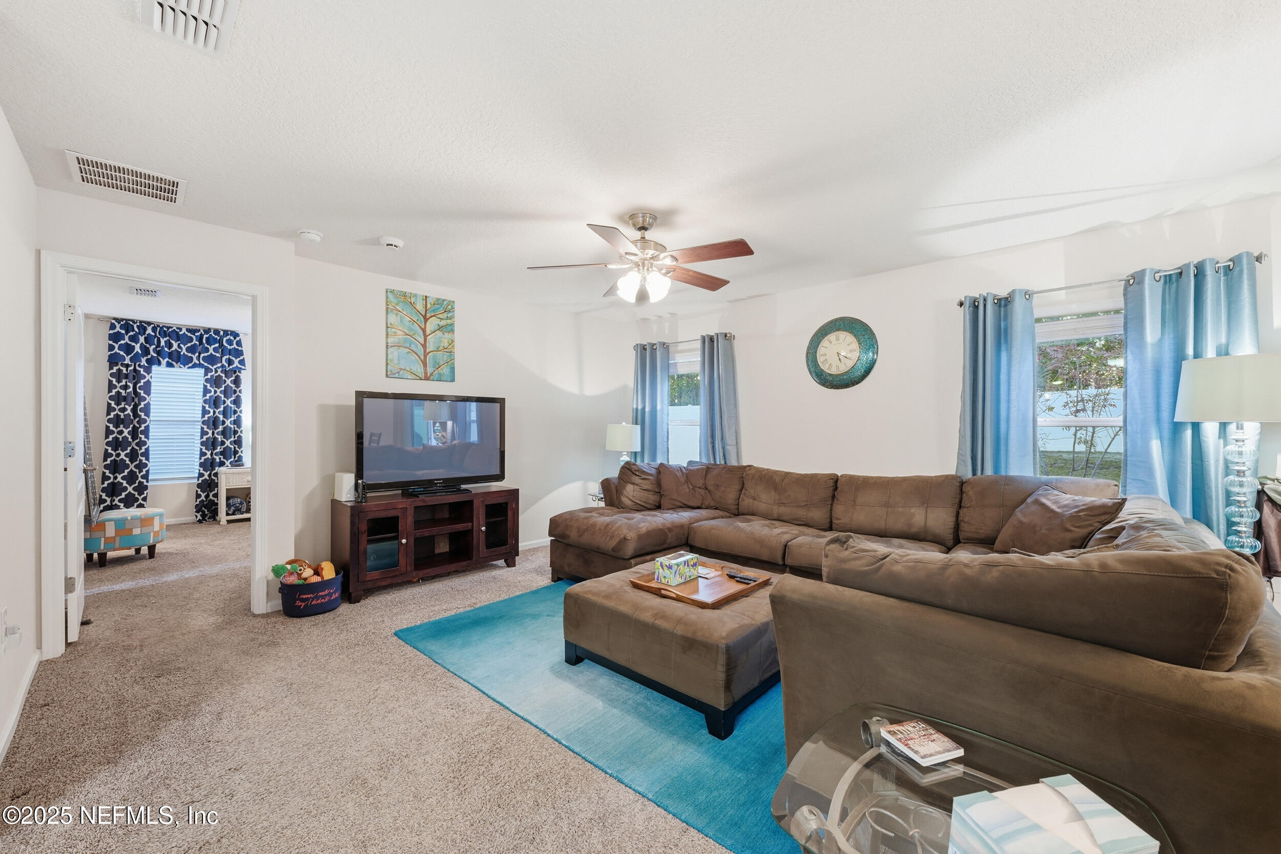 4068 Great Falls Loop Middleburg, FL 32068 - Photo 16 of 36 a living room with furniture and a flat screen tv