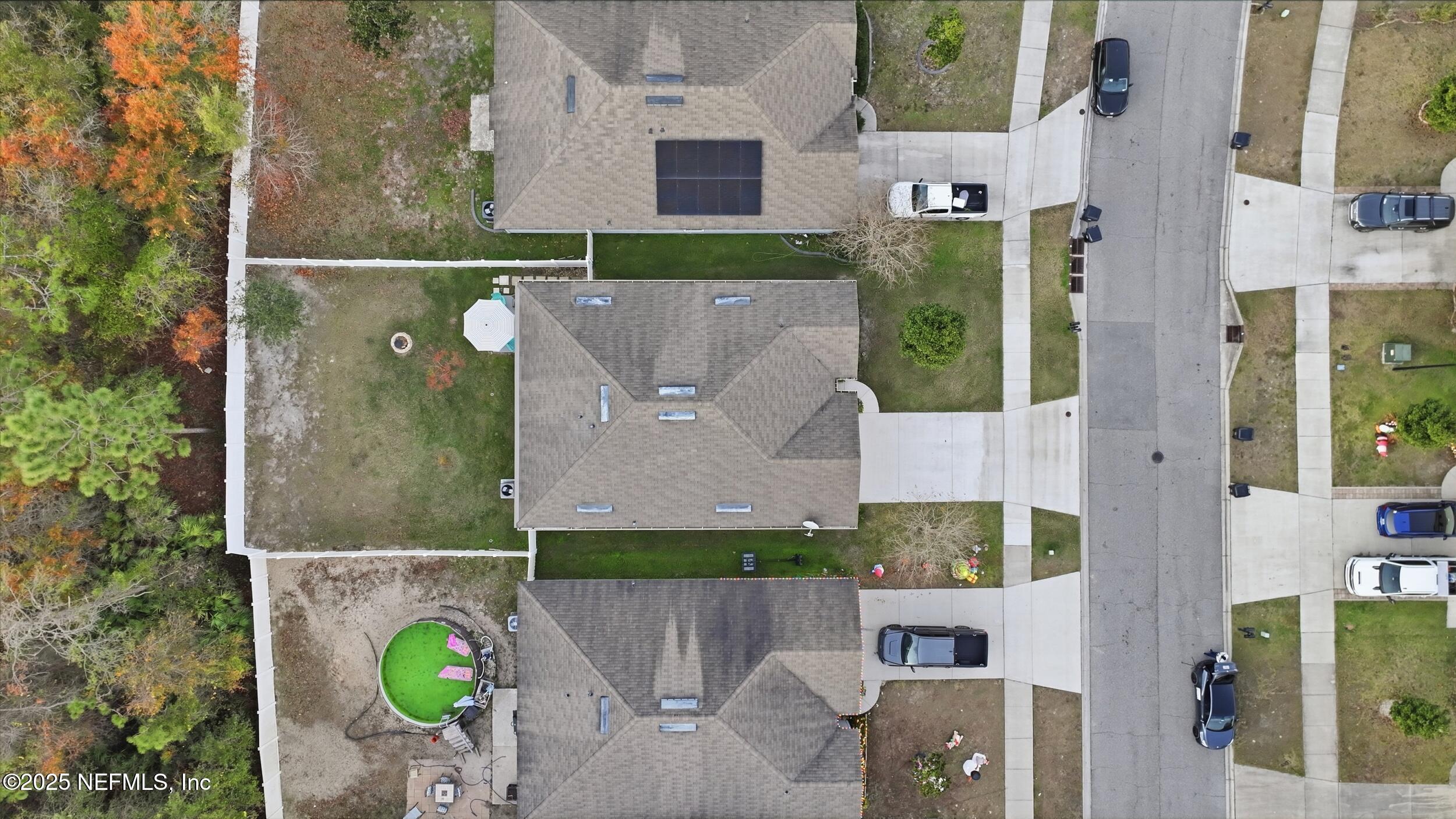 4068 Great Falls Loop Middleburg, FL 32068 - Photo 30 of 36 aerial view of a house with a backyard