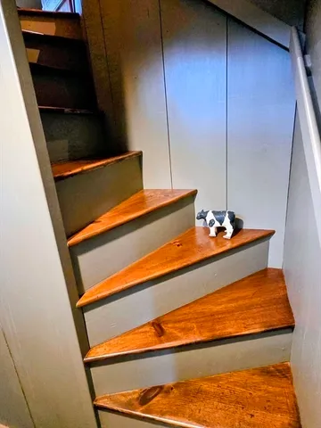 a view of room with a door