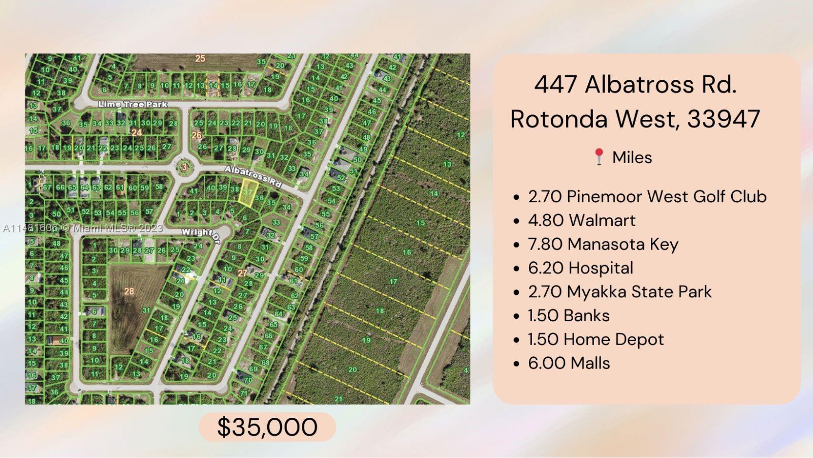 447 Albatross Road Rotonda West, FL 33947 - Photo 1 of 1 Gallery Image 1