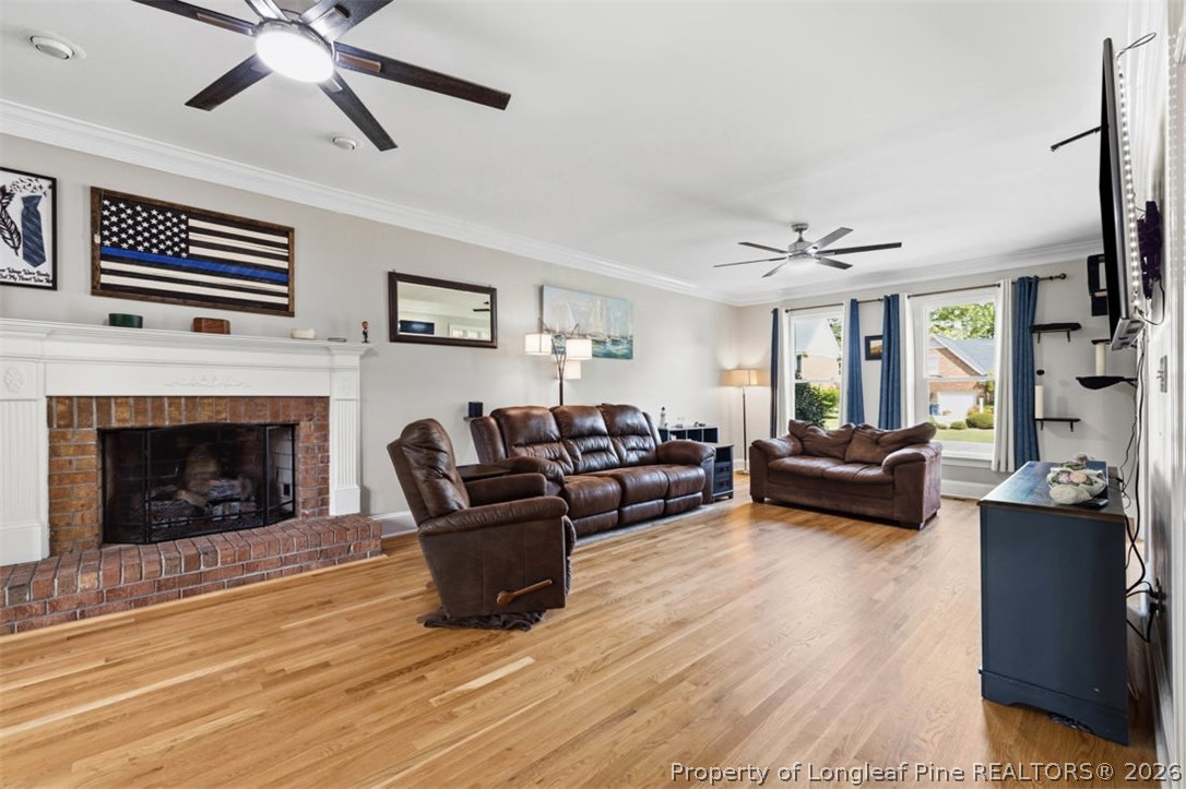 586 Milden Road Fayetteville, NC 28314 - Photo 7 of 39 Living Room