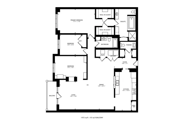 a living room with furniture and a book shelf