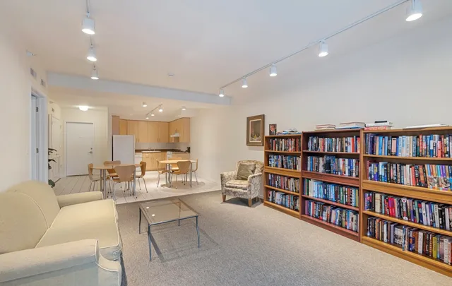 a front view of a building