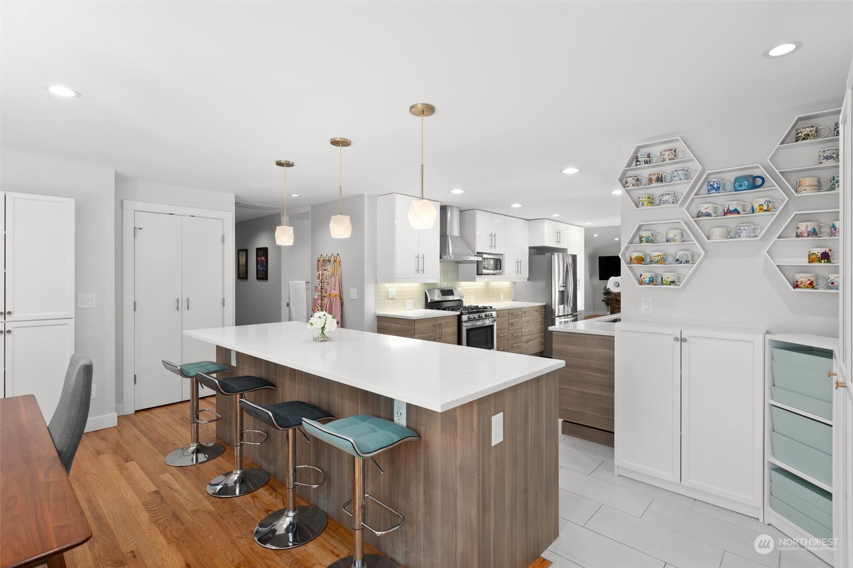 9631 Northeast 198th Street Bothell, WA 98011 - Photo 8 of 40 a large kitchen with a table and chairs