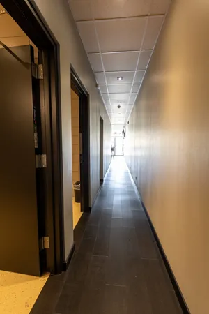 a view of storage and utility room