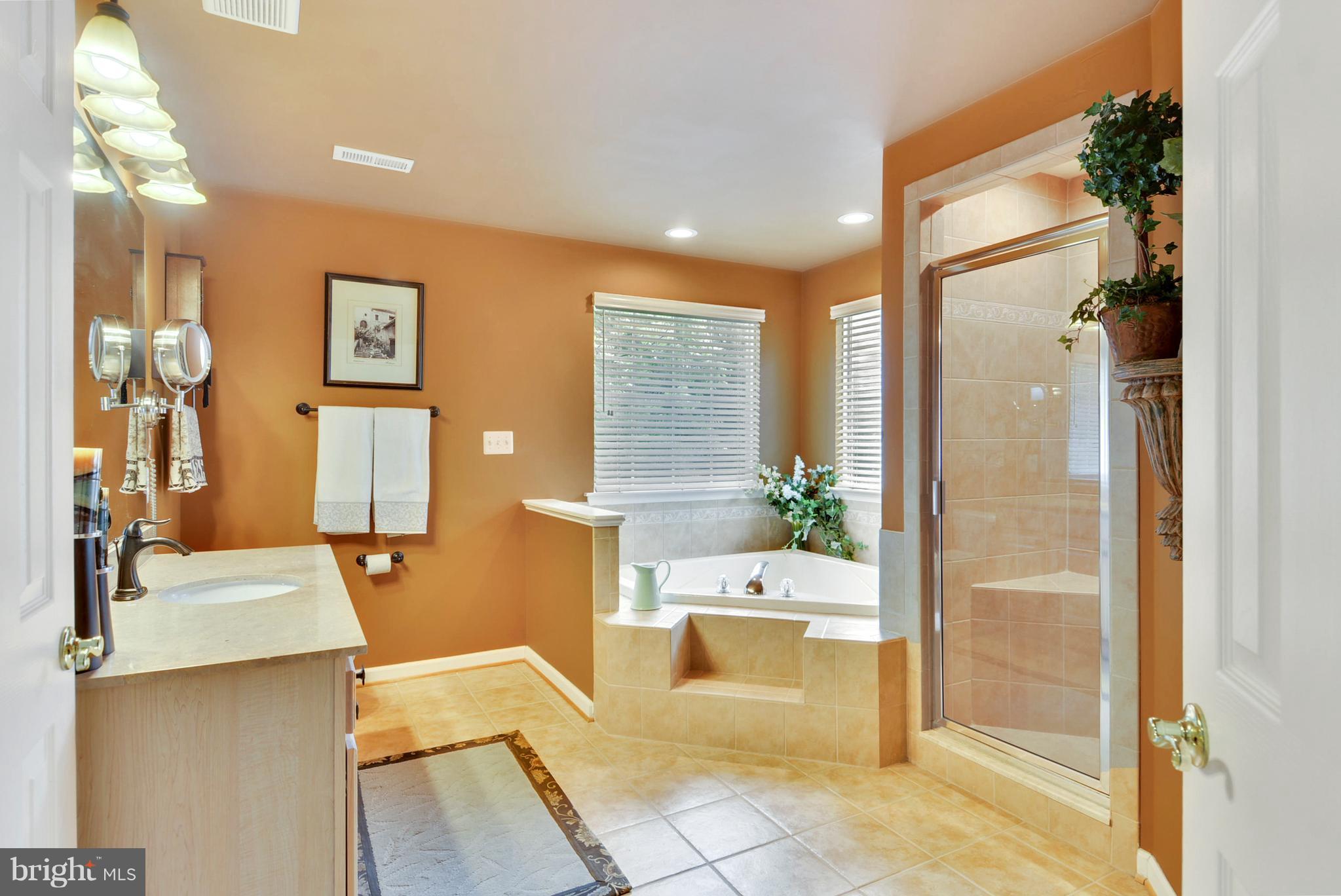 826 Swift Road Pasadena, MD 21122 - Photo 22 of 30 Master Bath has soaking tub & separate shower.
