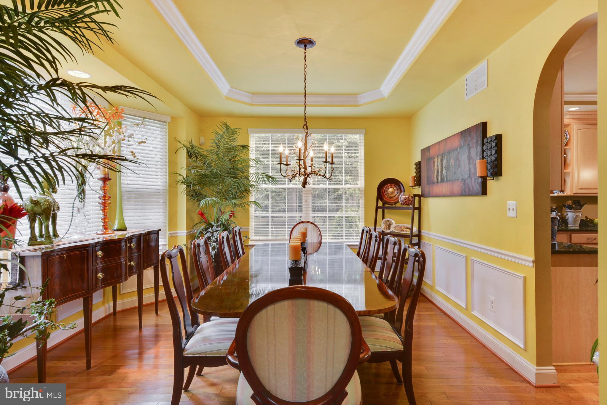 826 Swift Road Pasadena, MD 21122 - Photo 10 of 30 Formal Dining Room has hardwood floors.