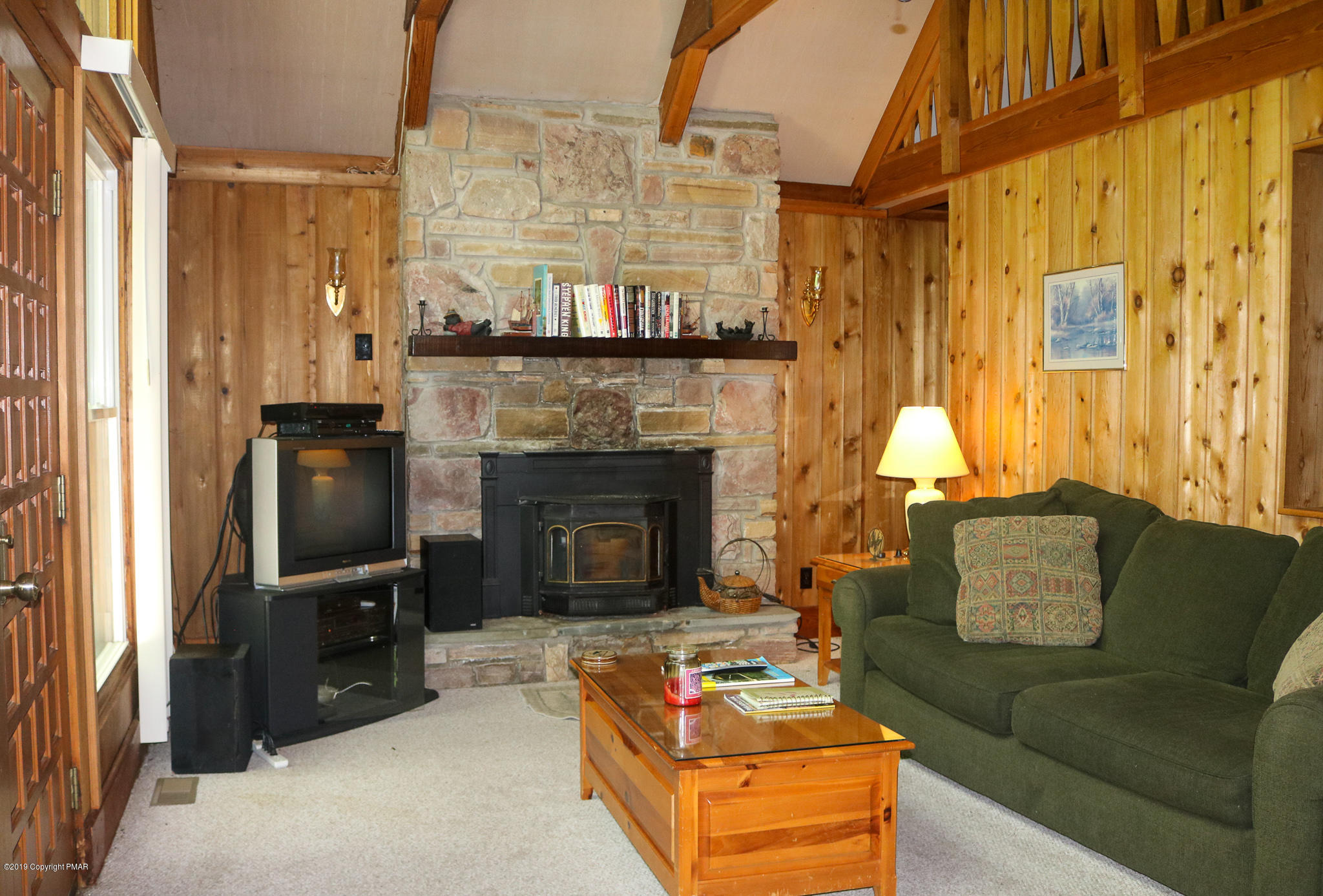 1258 Ranger Trail Pocono Lake, PA 18347 - Photo 23 of 44 stone faced fireplace
