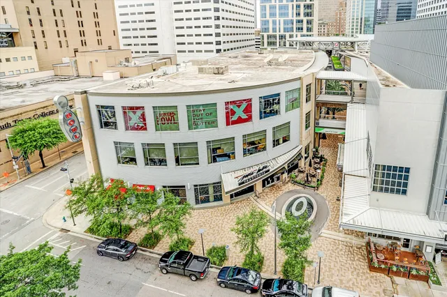 a view of street with shops