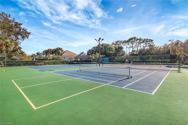 a view of a tennis court