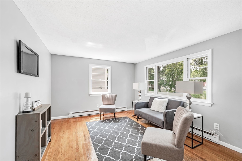 17 Delmore Street Springfield, MA 01109 - Photo 5 of 42 a living room with furniture and a window