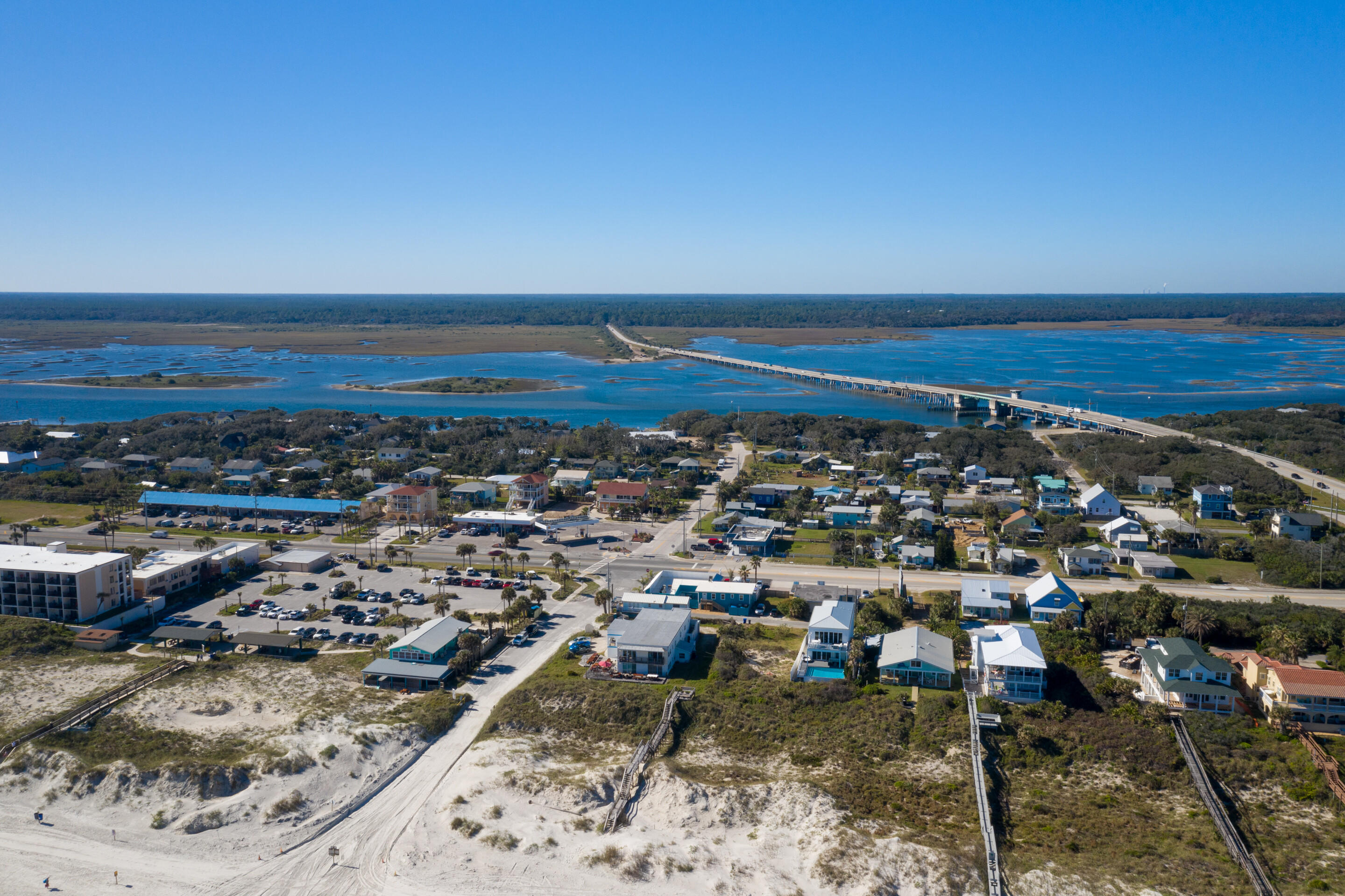50 Cubbedge Road St. Augustine, FL 32080 - Photo 25 of 26 an aerial view of a ocean beach