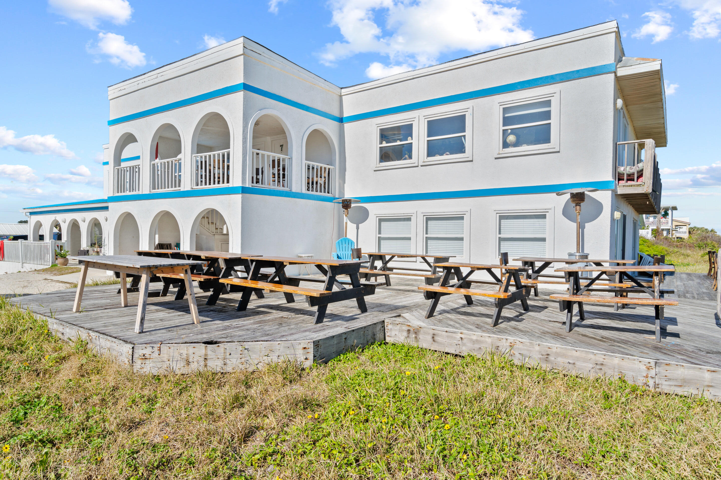 50 Cubbedge Road St. Augustine, FL 32080 - Photo 7 of 26 a view of a swimming pool with chairs