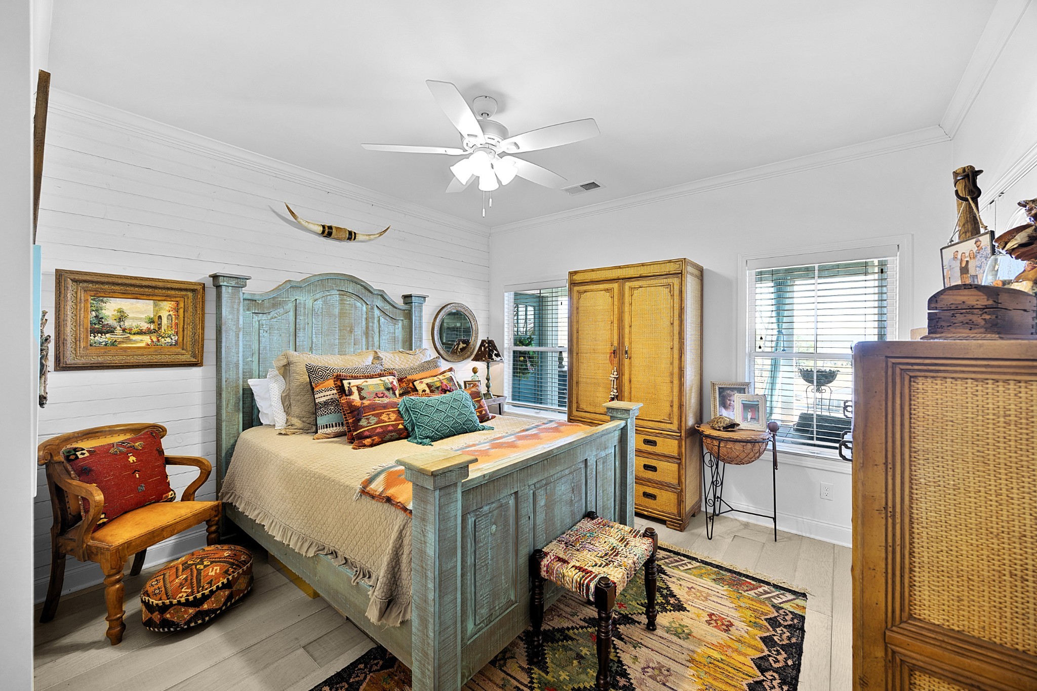 15 Barbara Road Buchanan, TN 38222 - Photo 23 of 35 a bedroom with a bed and wooden floor