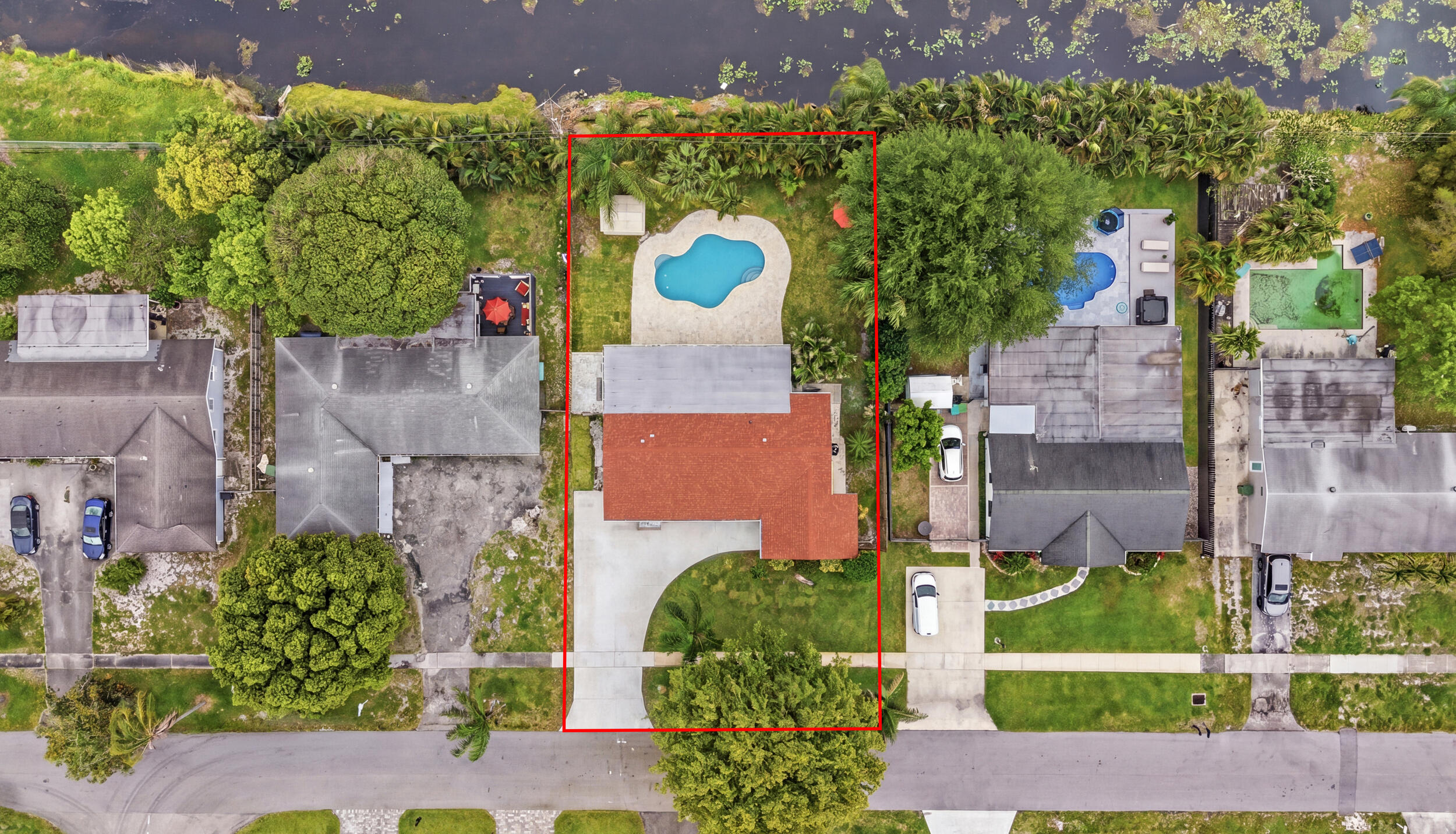 316 Riverdale Road Palm Springs, FL 33461 - Photo 2 of 35 Aerial