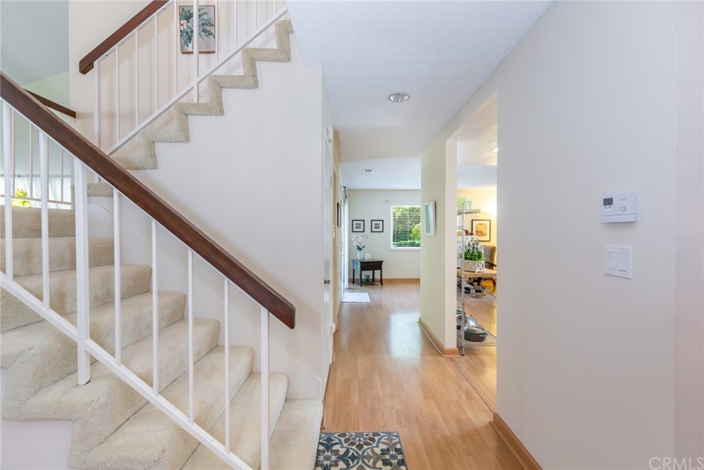 25610 Fallenleaf Drive Torrance, CA 90505 - Photo 44 of 49 a view of entryway with wooden floor and stairs