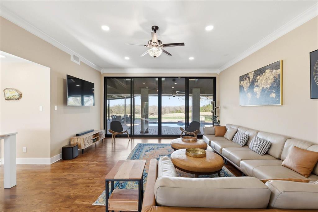 243 South King Road Heath, TX 75126 - Photo 13 of 40 a living room with furniture and a large window
