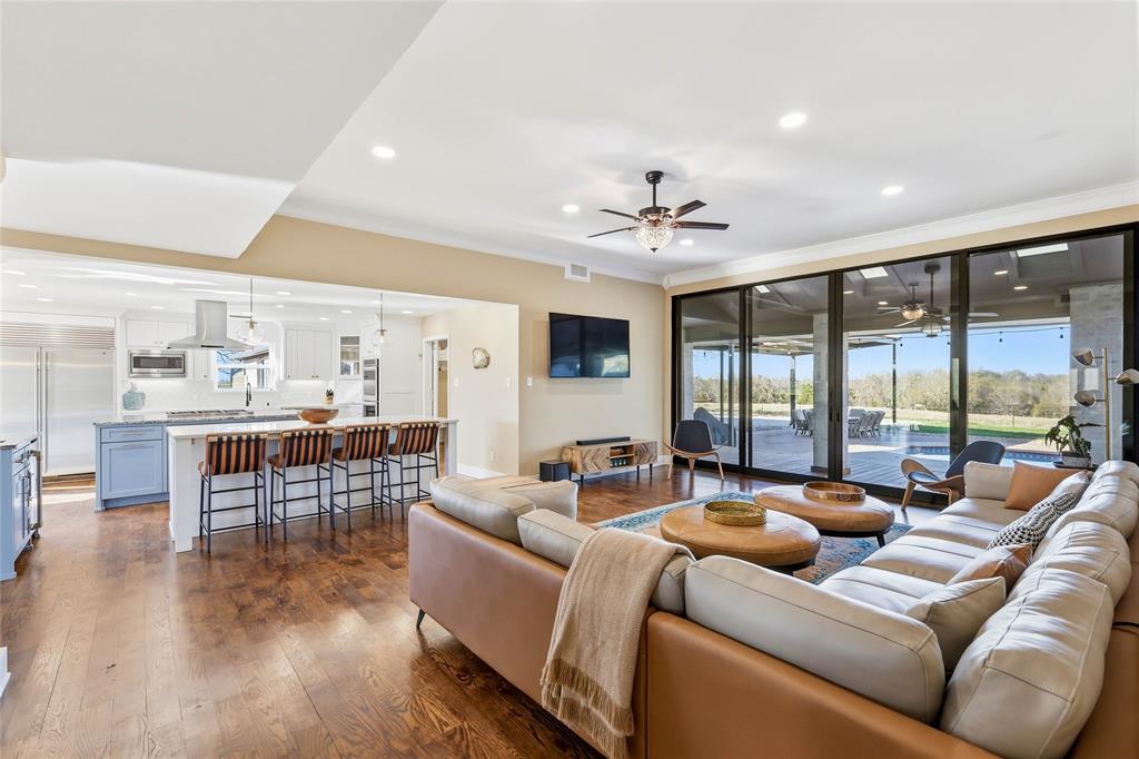 243 South King Road Heath, TX 75126 - Photo 39 of 40 a living room with furniture and large windows