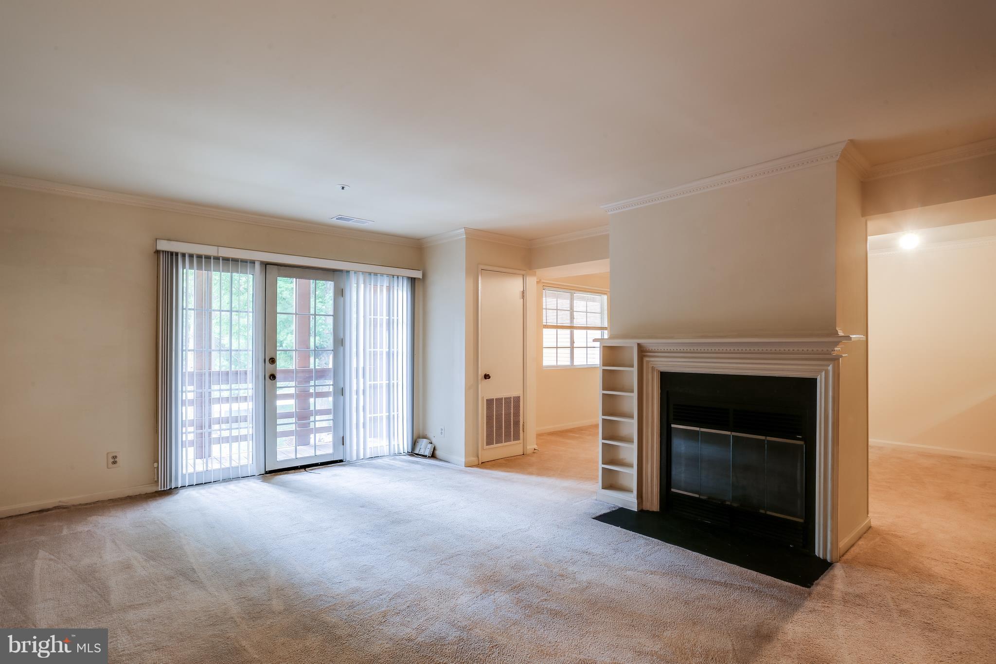 4954 Columbia Road, Unit 55 Columbia, MD 21044 - Photo 5 of 27 Living Room with fireplace