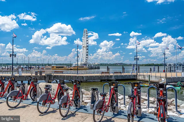 a view of a chairs and tables in a patio
