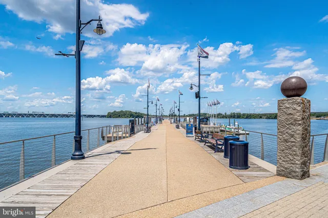 a view of a balcony with city view