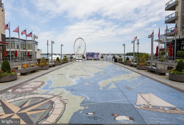 a tall building sitting on the side of a street