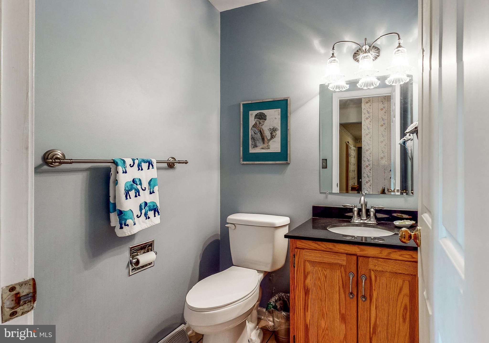 5362 Field Pointe Drive Spring Grove, PA 17362 - Photo 29 of 43 a bathroom with a toilet sink and mirror