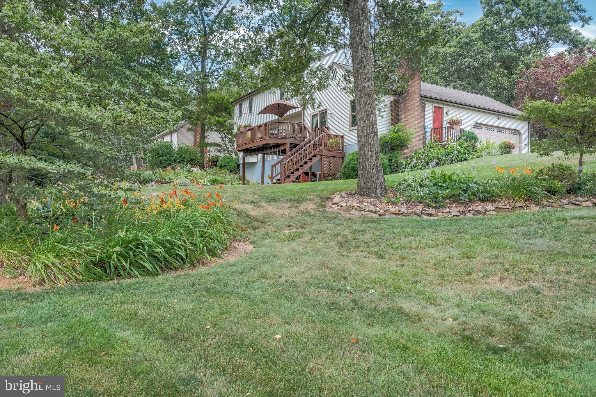 5362 Field Pointe Drive Spring Grove, PA 17362 - Photo 10 of 43 a view of a house with a yard and plants