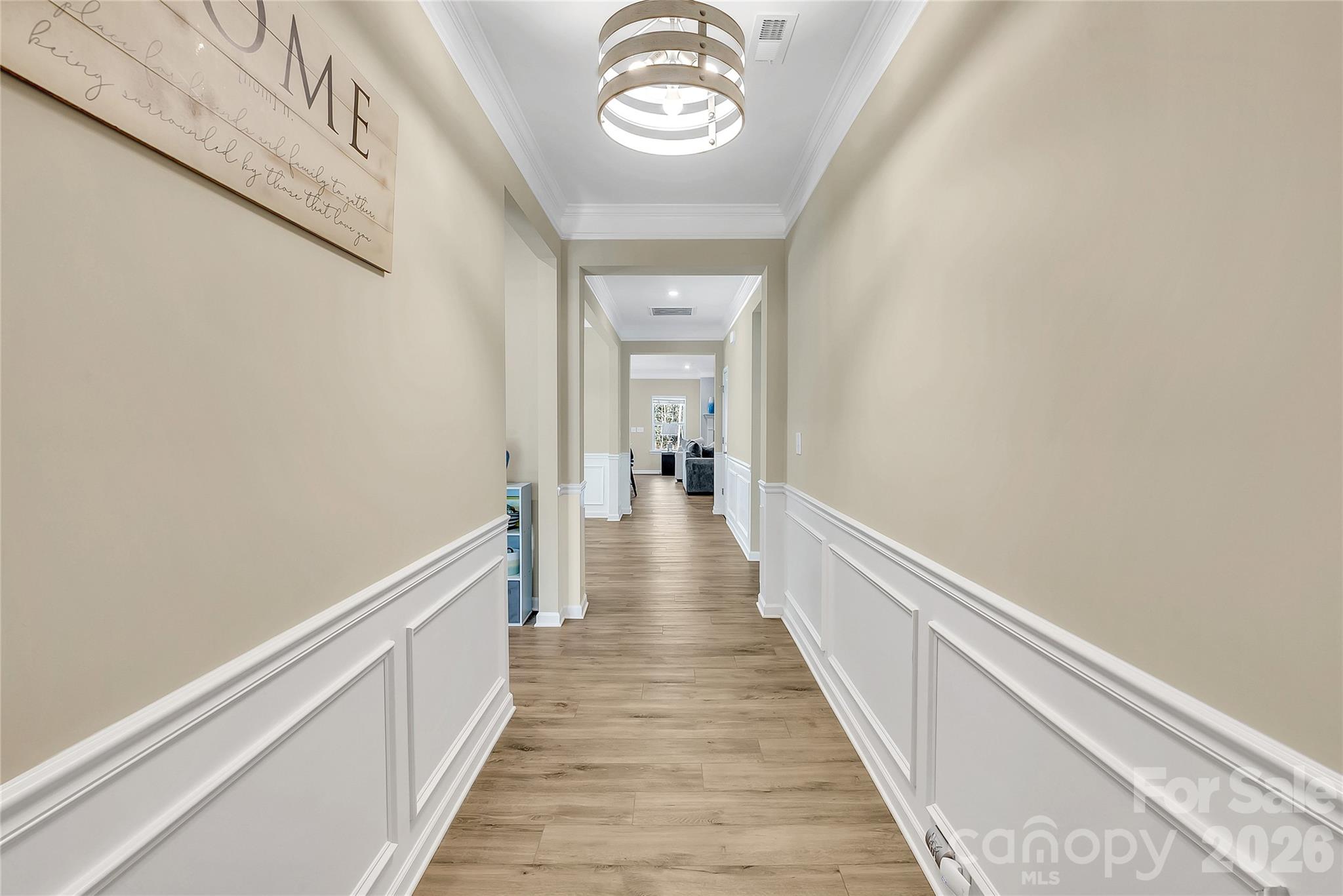 14421 Holbrooks Road Huntersville, NC 28078 - Photo 19 of 29 a view of a hallway with wooden floor