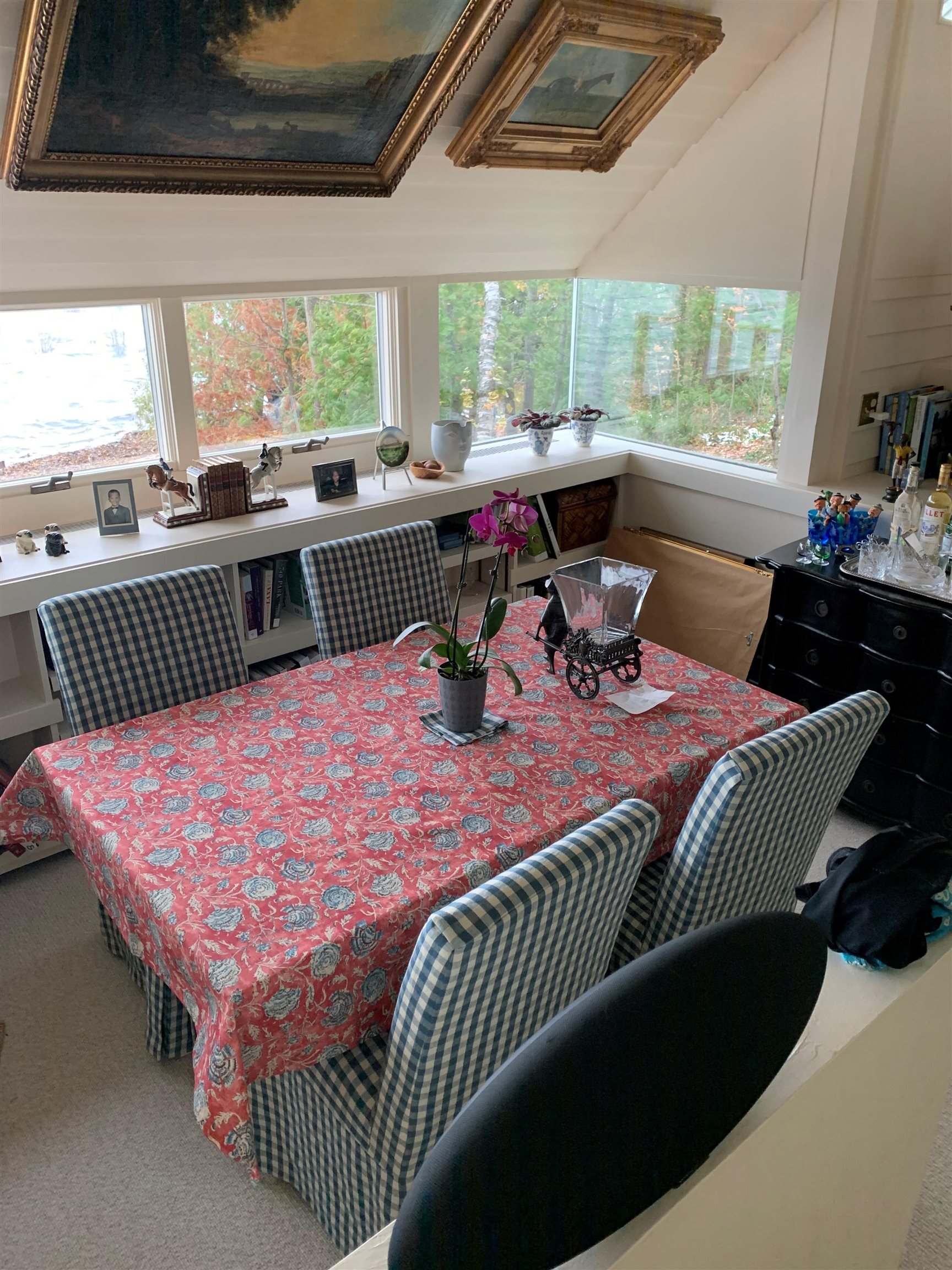 701 North Stony Point Road Suttons Bay, MI 49682 - Photo 26 of 53 Sunken Room set for dining.