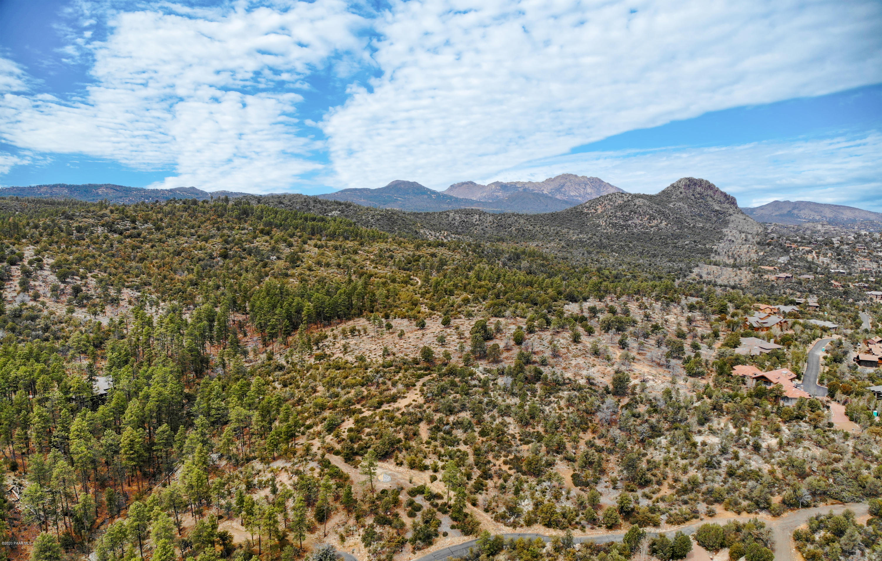 1050 High Valley Ranch Road Prescott, AZ 86303 - Photo 29 of 31 a view of a city with mountain