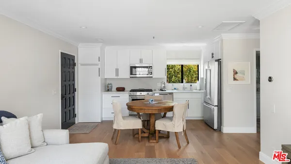a view of a terrace with a sitting area