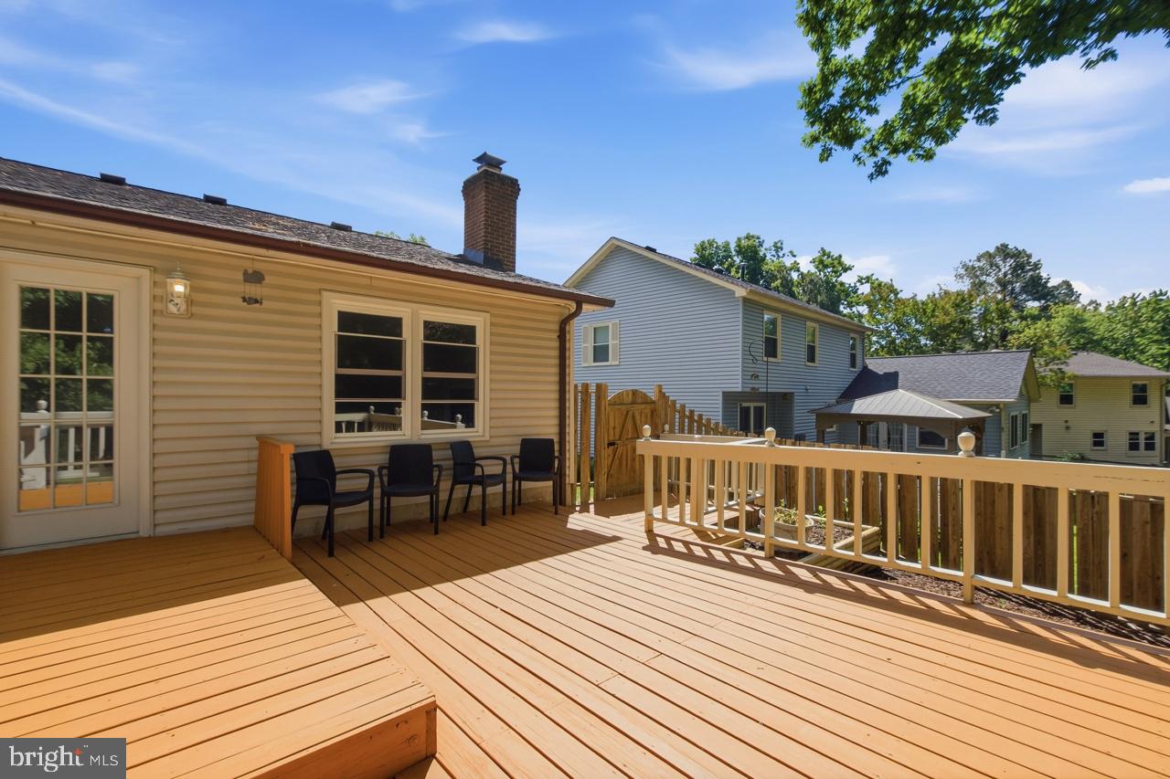 7100 Counter Place Burke, VA 22015 - Photo 17 of 54 2 tiered rear deck recently stained