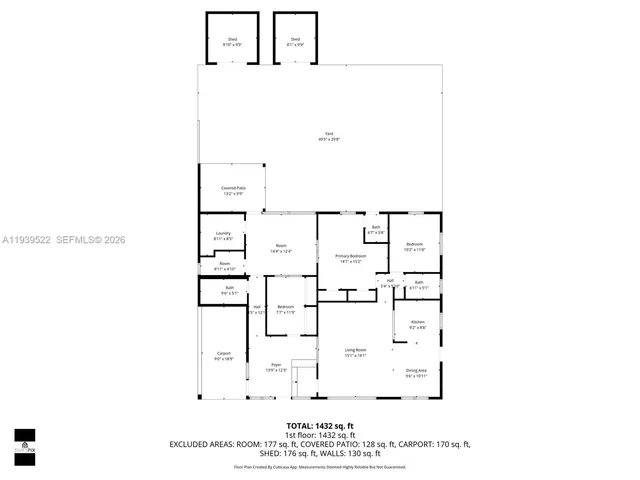 $499,900 | 1050 Northeast 153rd Terrace, North Miami Beach, FL 33162