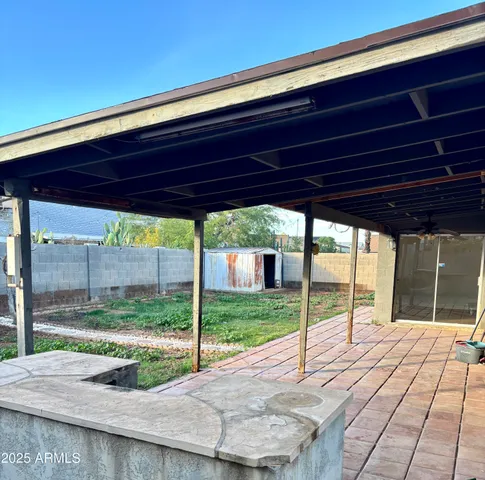 a view of outdoor space and yard