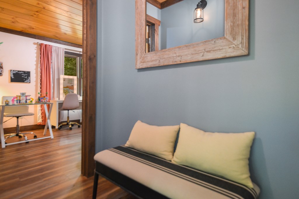 17 Emmaus Walk Blue Ridge, GA 30513 - Photo 20 of 59 a view of a bedroom with furniture and wooden floor