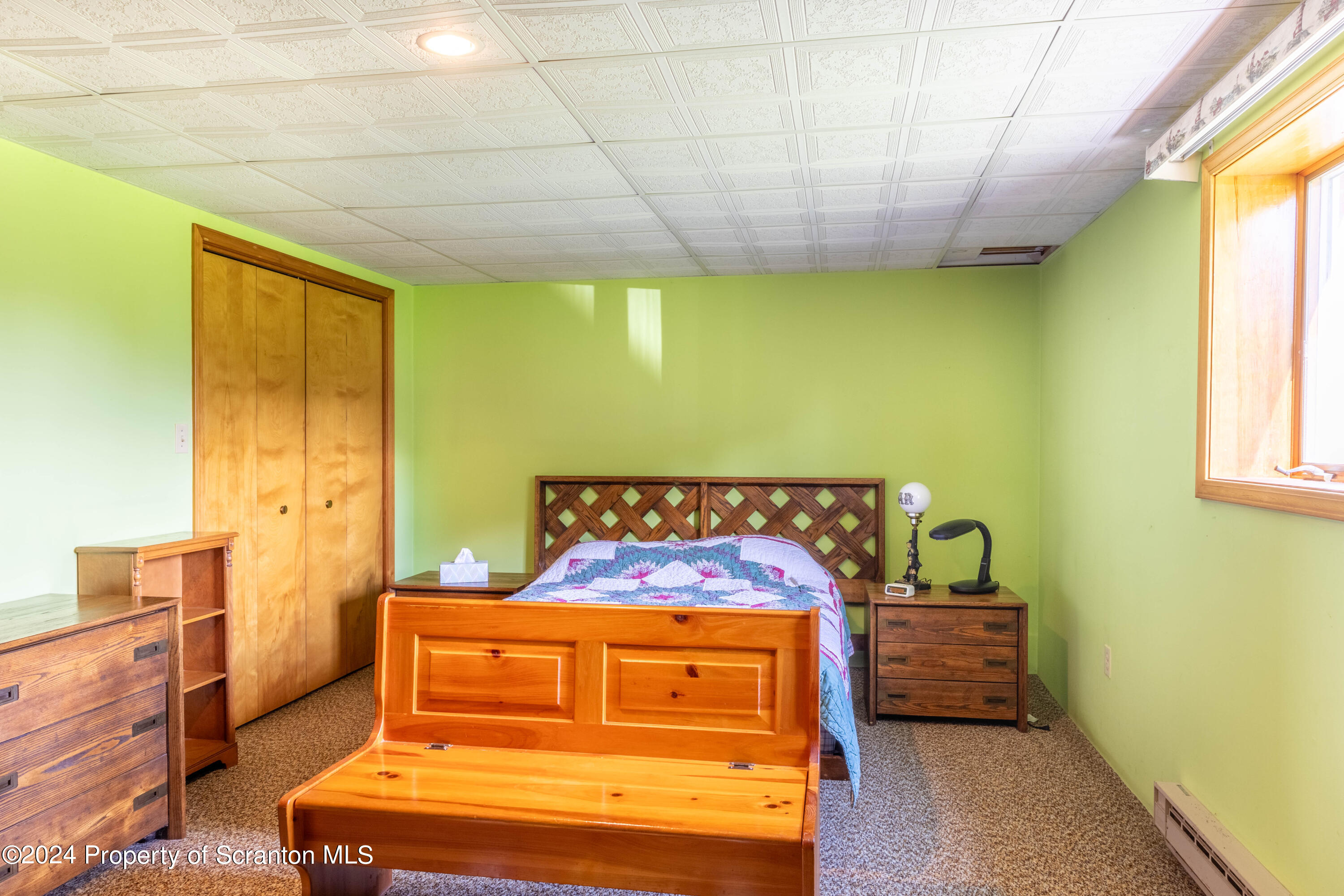 6509 State Rte 2012 Union Dale, PA 18470 - Photo 20 of 91 a bedroom with a bed and wooden floor