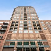 a front view of a building