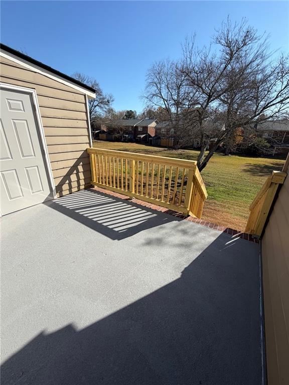 2250 Kings Gate Circle Southwest, Unit B Snellville, GA 30078 - Photo 30 of 31 a view of a backyard with a lake view