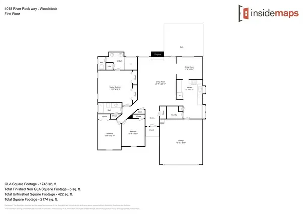 $2,370 | 4018 River Rock Way, Woodstock, GA 30188
