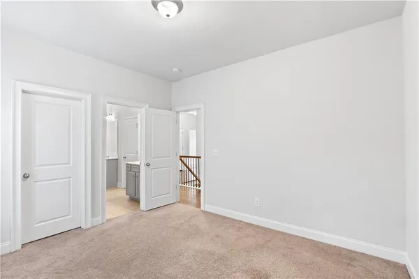 a view of empty room