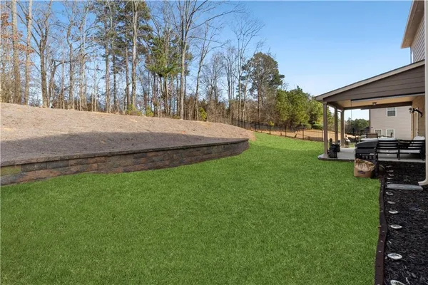 a view of outdoor space yard and green space
