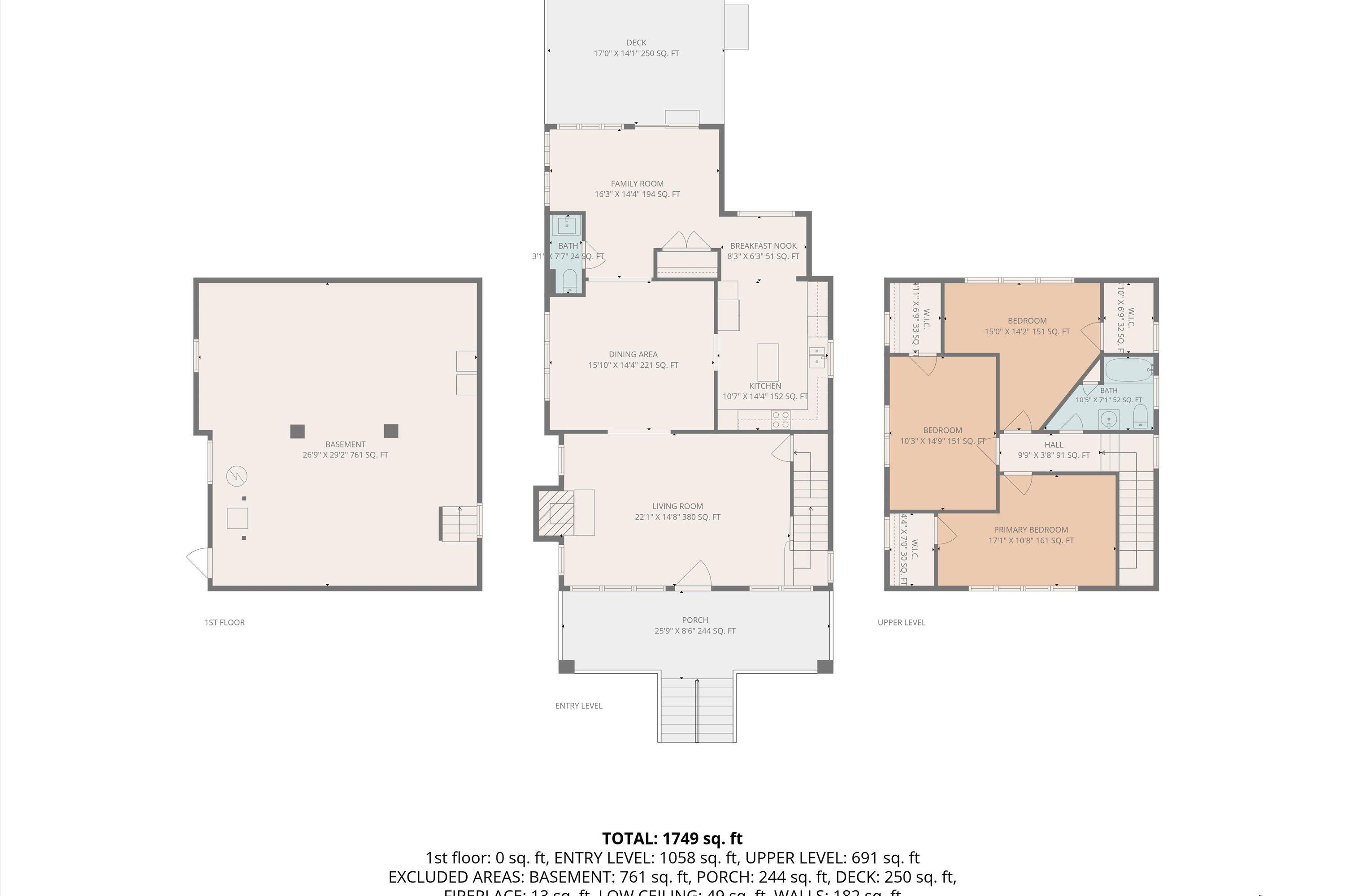 1831 Carter Road Southwest Roanoke, VA 24015 - Photo 39 of 39 39-Floor Plan