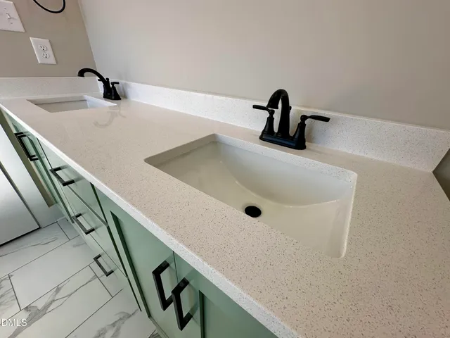 a bathroom with a sink